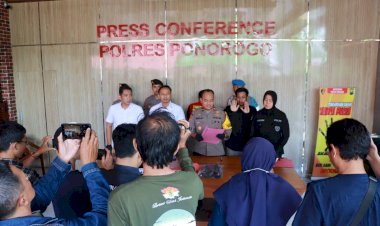 Reaksi-Cepat-Anggota-Polres-Ponorogo-Saat-Bertugas-Sapa-Pagi-Berhasil-Amankan-Pencuri